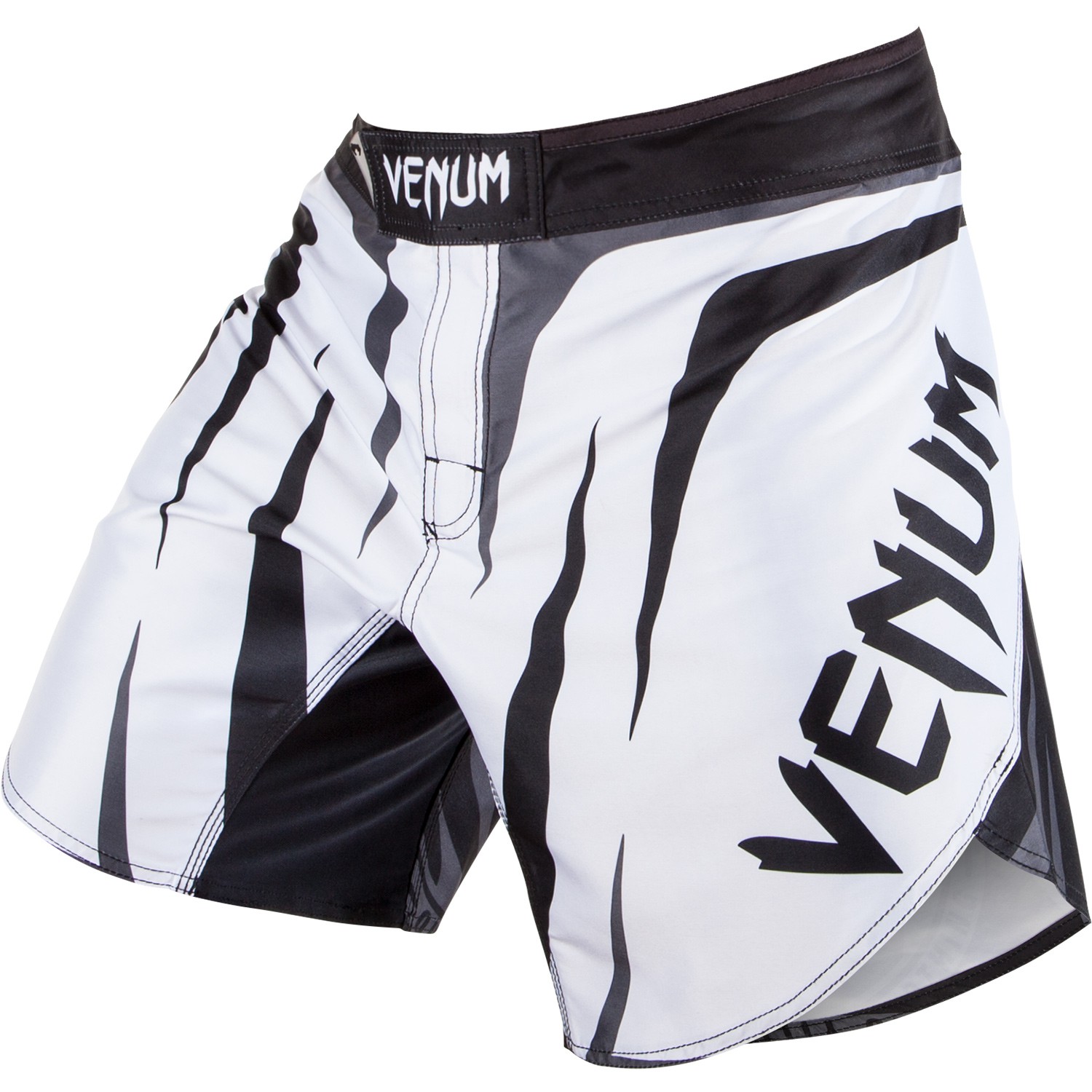 Abverkauf Venum Fight Shorts Sharp schwarz weiß MMA Muay Thai SALE eBay