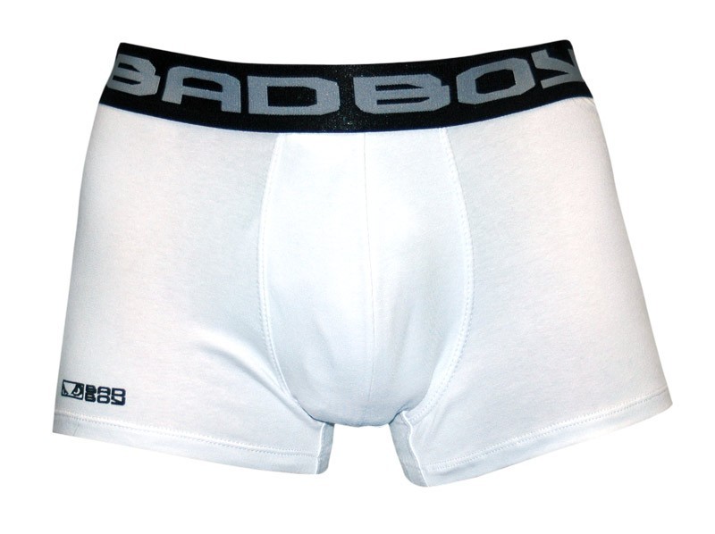 Bad Boy Boxer Shorts 2 Pack Briefs Underwear Boxer Hort S M L XL White